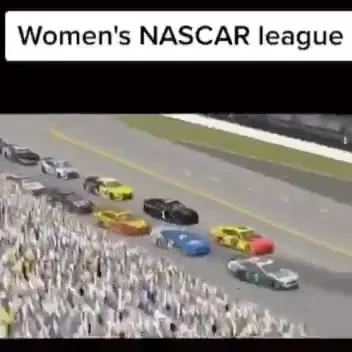 Women's NASCAR League Crash