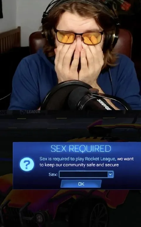 Sex Required Rocket League Reaction