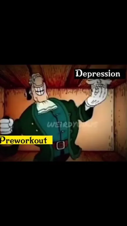 Depression Needs Preworkout