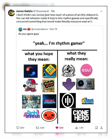 What They Mean by Rhythm Gamer