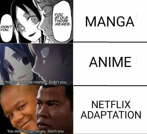 Manga Anime Netflix Adaptation