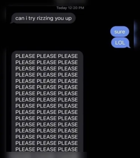 Please Please Please Rizzing