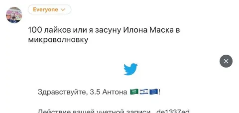 Илон Маск в микроволновке