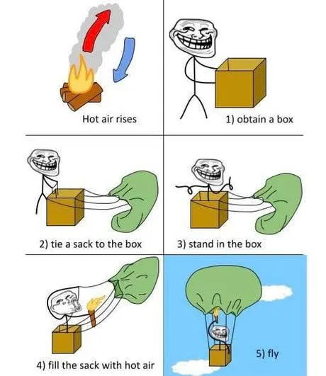 How to Make a Box Fly