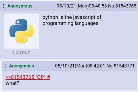 Python Is JavaScript of Languages