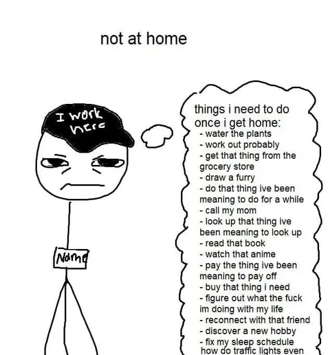 Things I Need To Do At Home