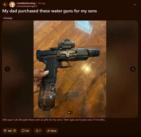 Water Guns for Young Sons