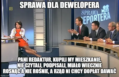 Sprawa dla dewelopera