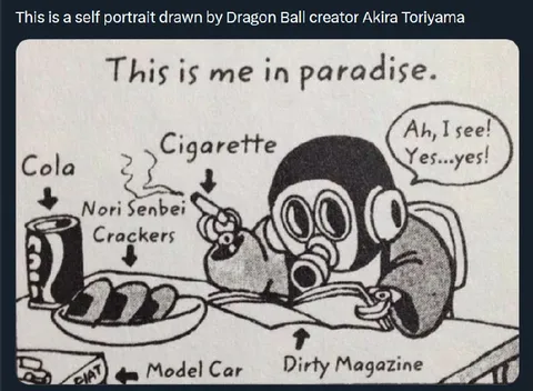 Akira Toriyama in Paradise