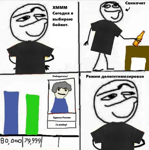 Сегодня я выбираю бойкот