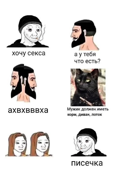 Мужик должен иметь кота
