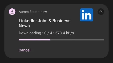 Downloading LinkedIn Against Your Will