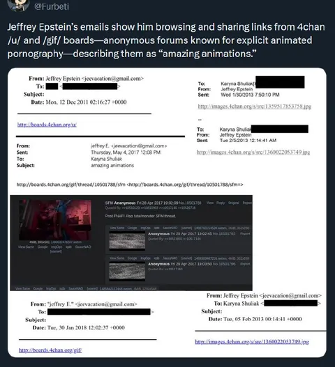 Epstein's Amazing Animations Emails
