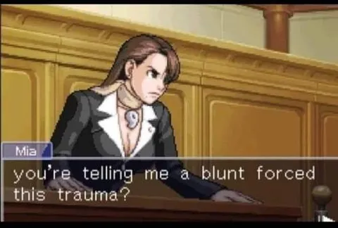 Blunt Force Trauma Revelation
