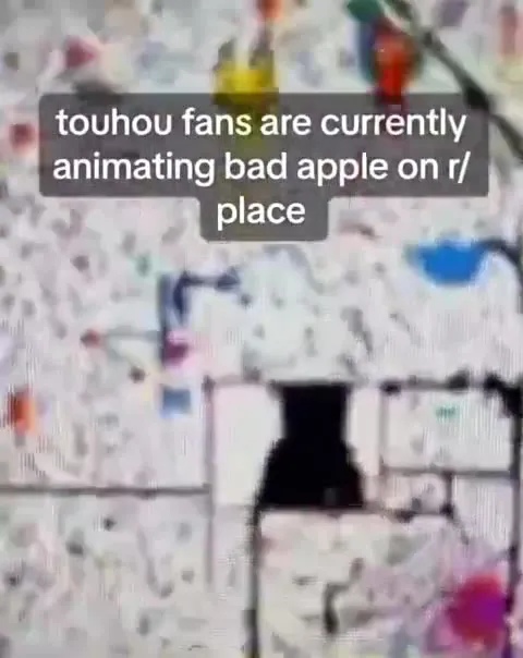 Touhou fans animate Bad Apple