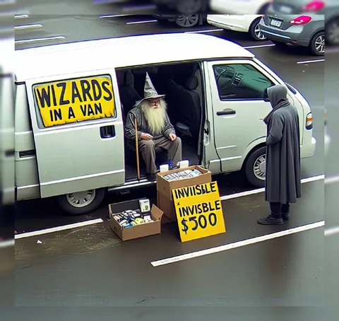 Wizards in a Van
