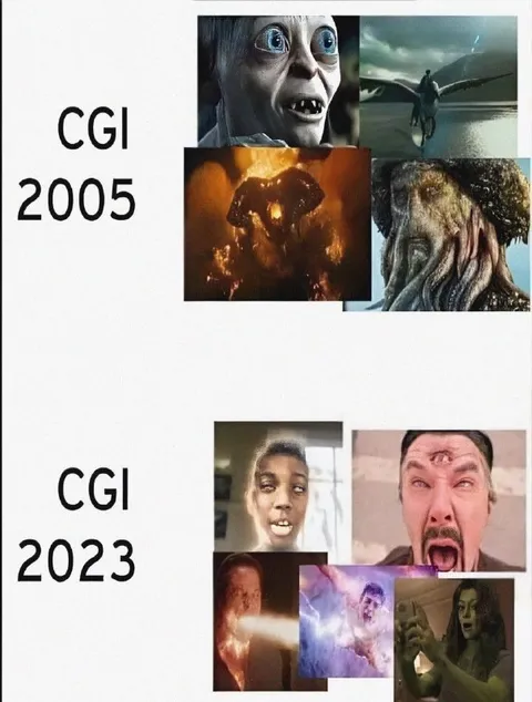 CGI 2005 vs CGI 2023
