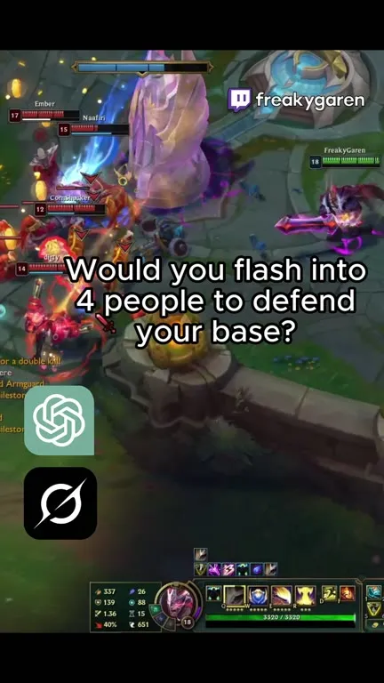 Would You Flash Into Four People