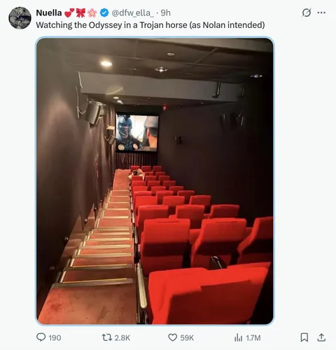 Watching The Odyssey in a Trojan Horse