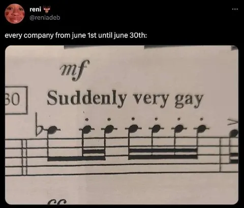 Suddenly Very Gay in June
