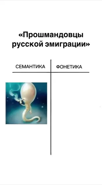Прошмандовцы русской эмиграции