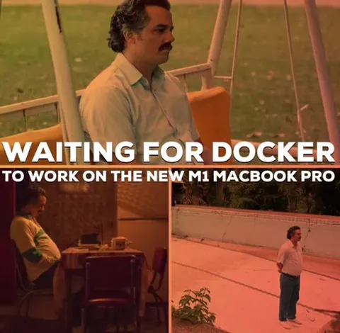 Waiting for Docker on M1