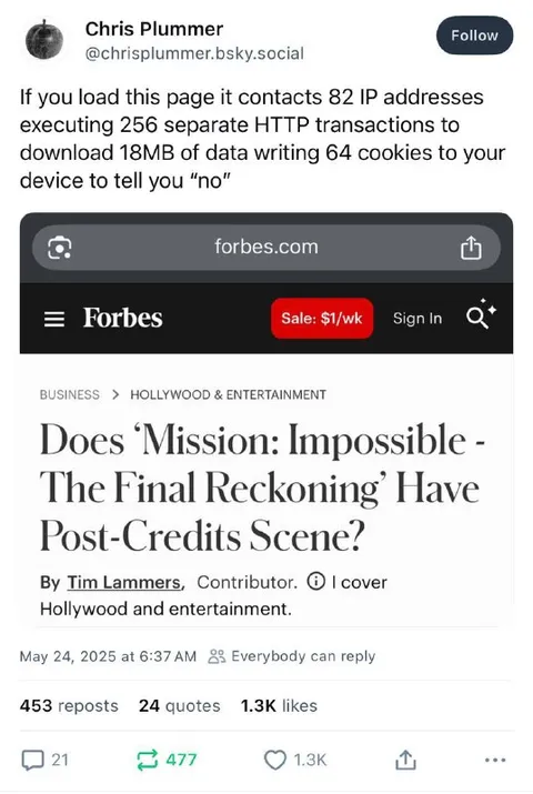 82 IP Addresses for One Article