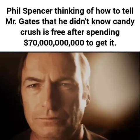 Phil Spencer regrets Candy Crush purchase