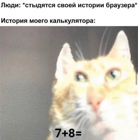 История моего калькулятора