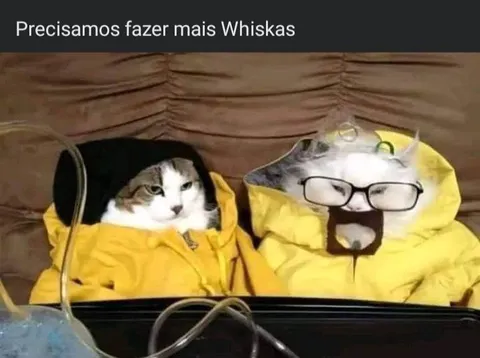 Precisamos fazer mais Whiskas