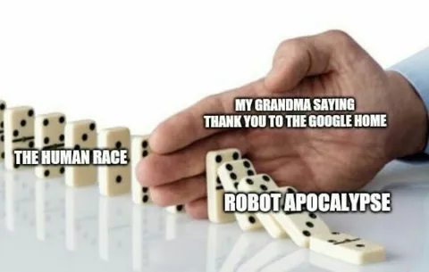 Grandma Thanks Google Home