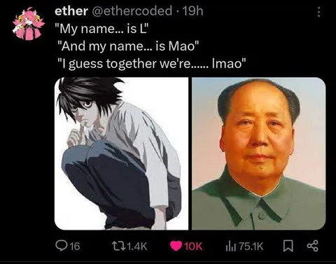 L and Mao Say Lmao