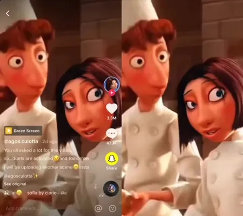 When the duet gets unexpectedly serious