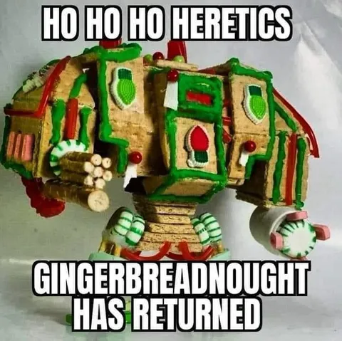 Gingerbreadnought Has Returned