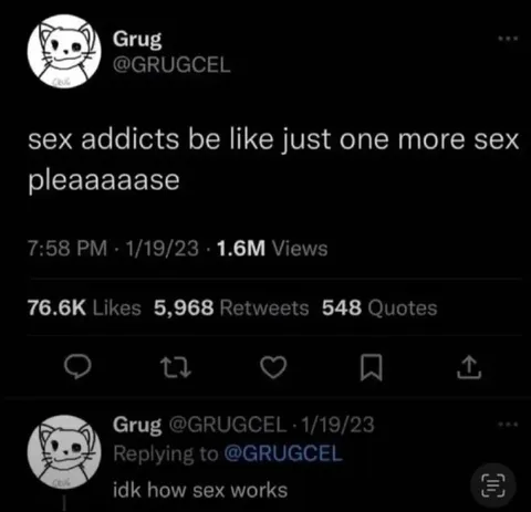 Sex Addicts Need One More