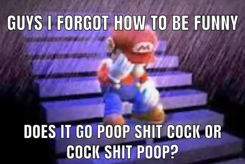 Mario Forgot How to Be Funny