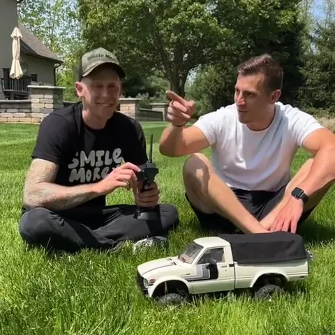 Remote-Controlled Truck Chases Kids