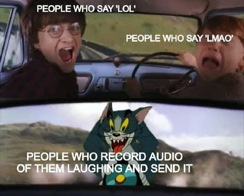 People Who Record Their Laughing