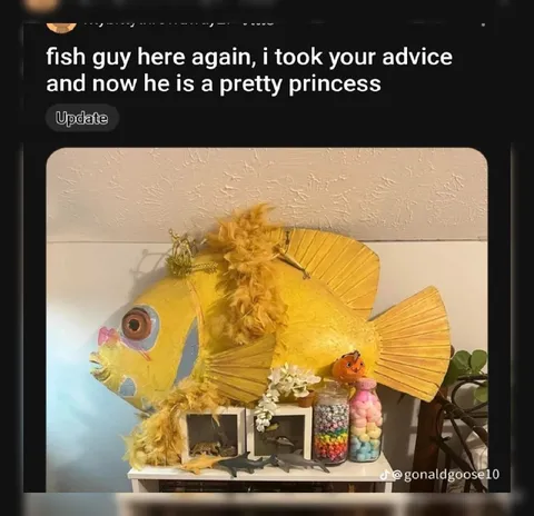 Fish Guy's Pretty Princess