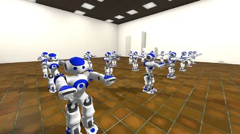 Танцующие роботы NAO