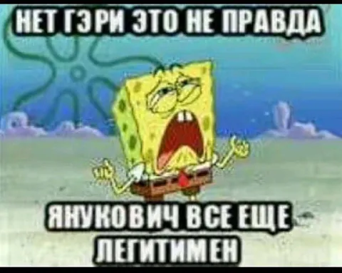 Янукович всё ещё летитмен