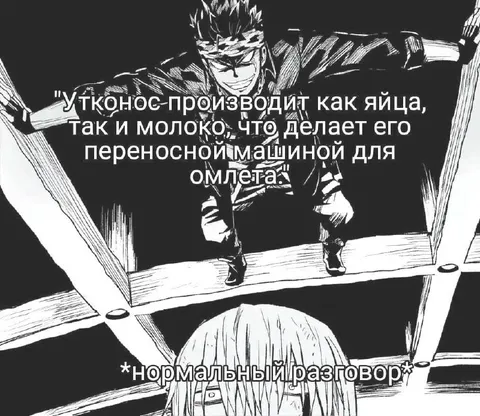 Утконос и омлетная машина