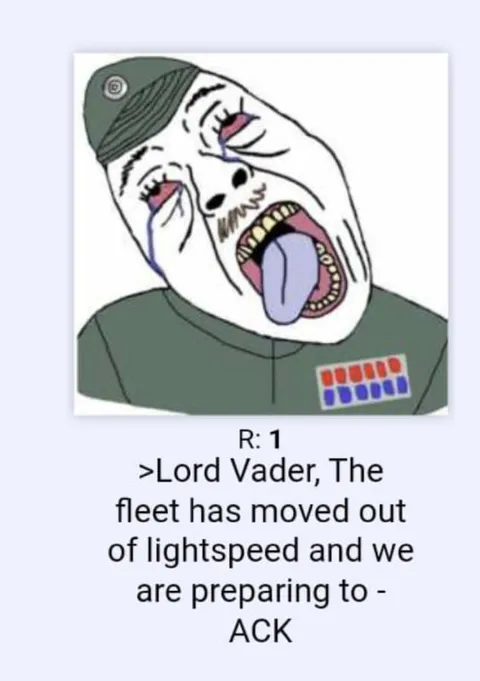 Lord Vader ACK Reaction