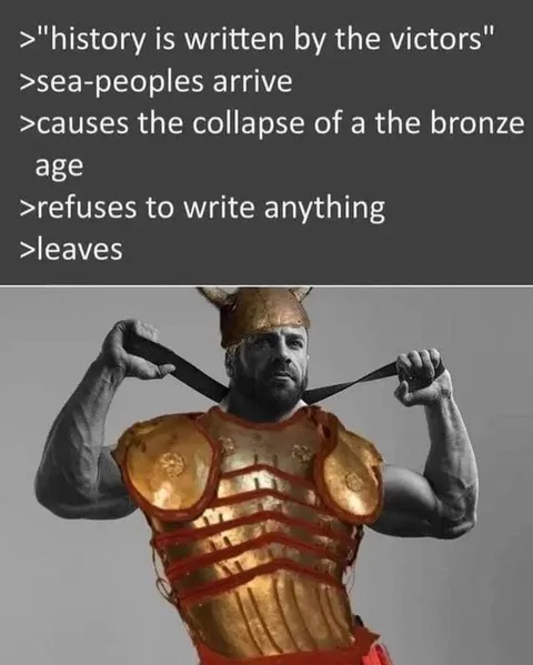 Sea Peoples Refuse to Write History