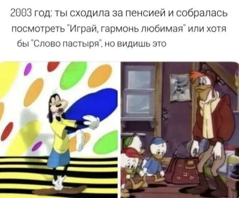 2003 год и неожиданное зрелище