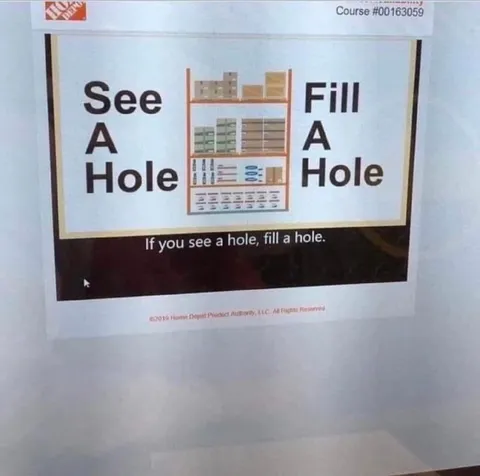 See a Hole, Fill a Hole
