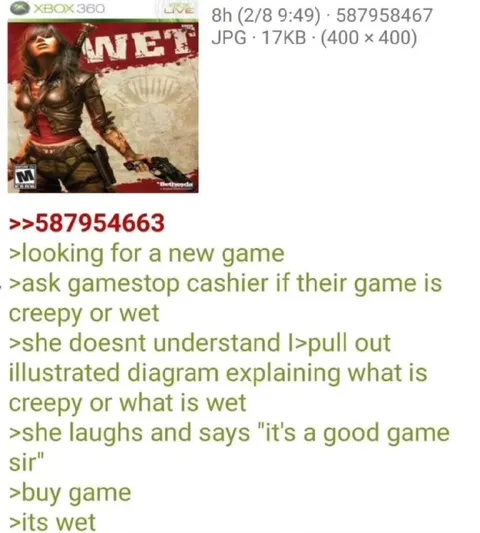 Asking If the Game Is Wet