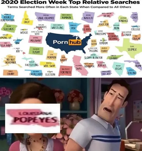 Popeyes State Search Reaction