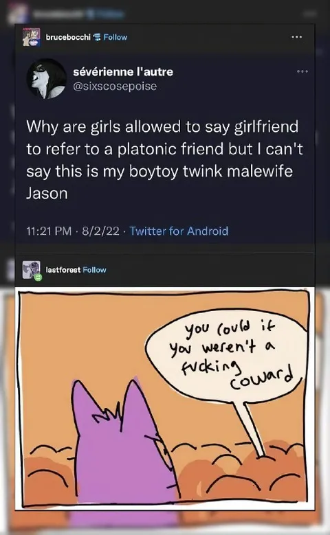 Platonic Friend Boytoy Malewife