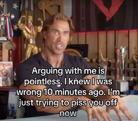 Arguing Is Pointless